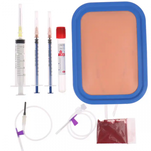 Blood withdrawal training kit