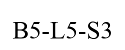 B5-L5-S3