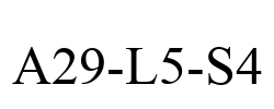 A29-L5-S4