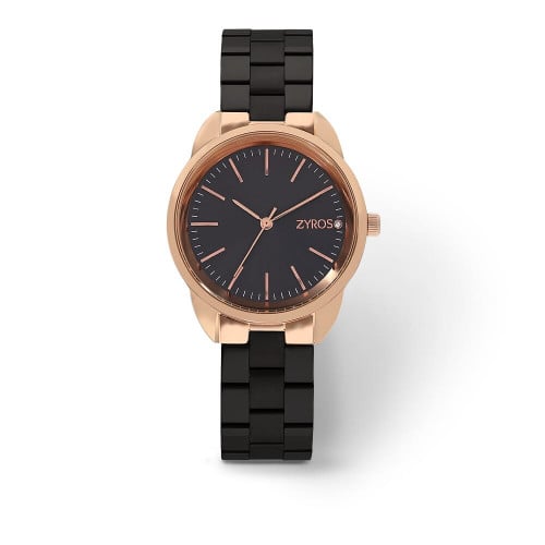 ‎ ساعة زايروس النسائية بسير من الستيل   |   ZAS021L100404
