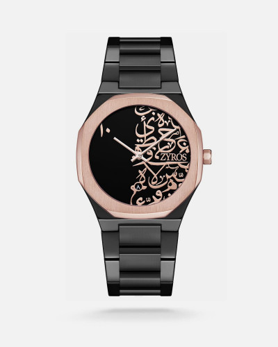 ‎ ساعة رجاليه ستيل باللون الأسود   |   ZAS309M140202