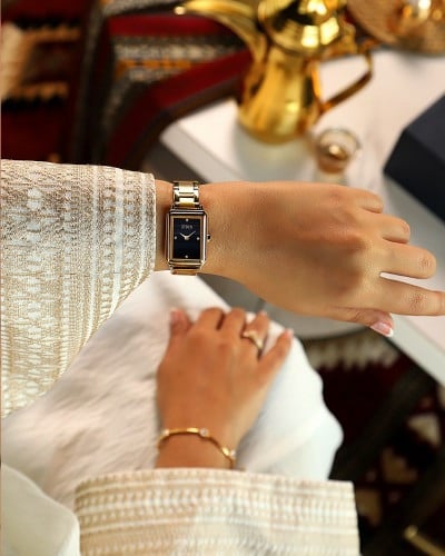 ‎ ساعة نسائيه ستيل بلون ذهبي   |   ZAS329L010201