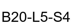 B20-L5-S4
