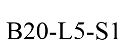 B20-L5-S1