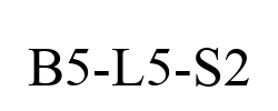 B5-L5-S2