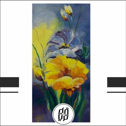(La flor) Acrylic on canvas