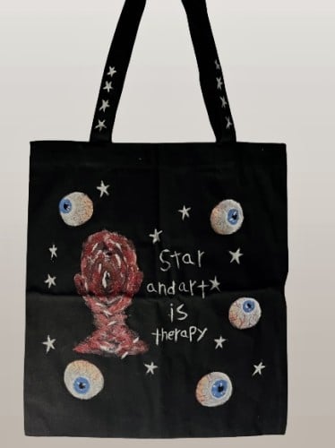 Eyes tote bag