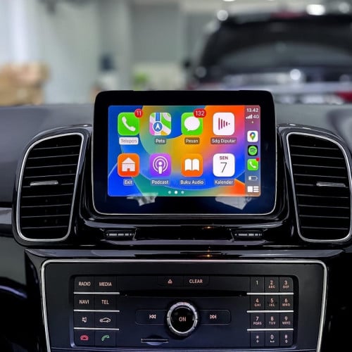 شاشة مرسيدس GLE كاربلاي Mercedes GLE 2015-2018