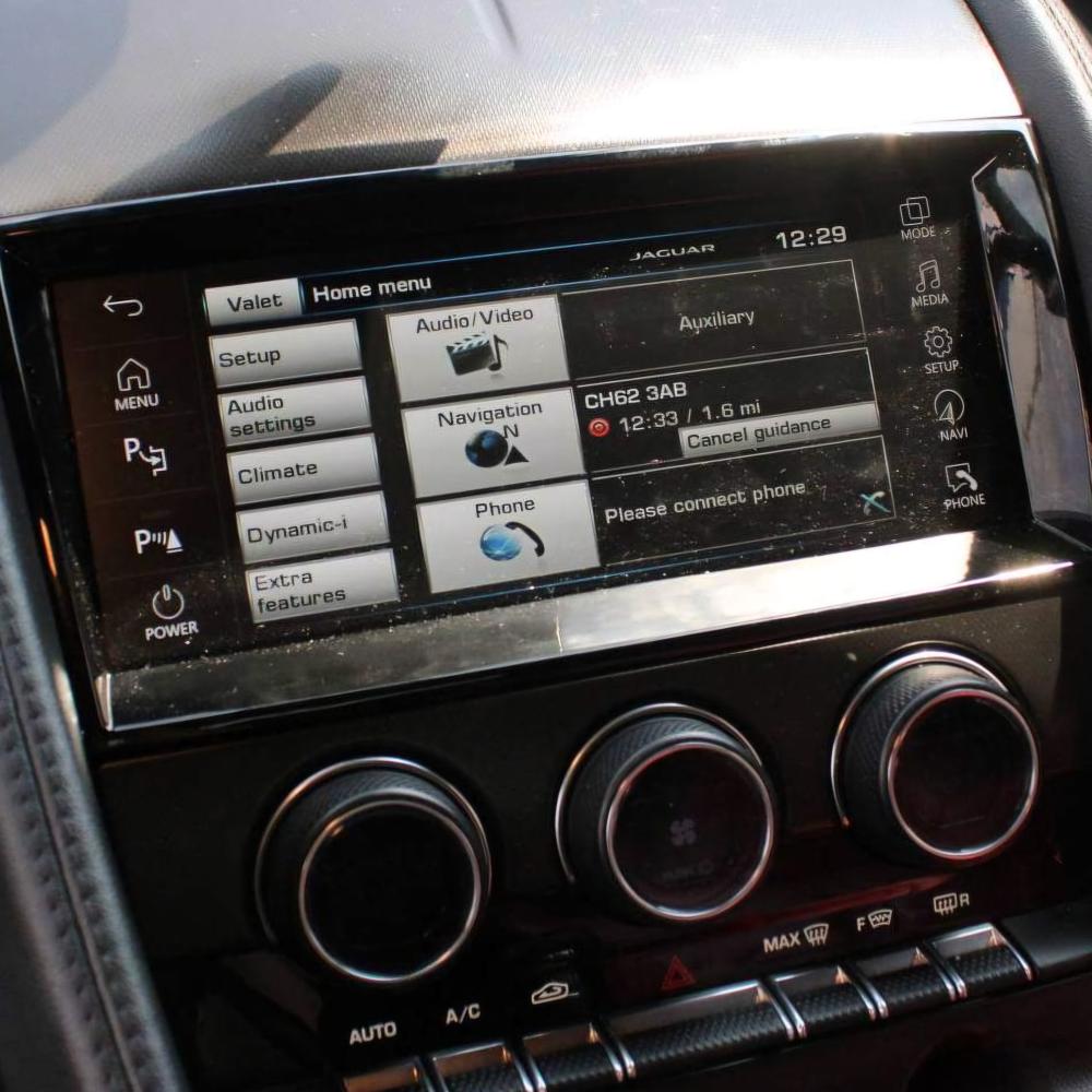 شاشة Jaguar F إف تايب كاربلاي 2013-2020