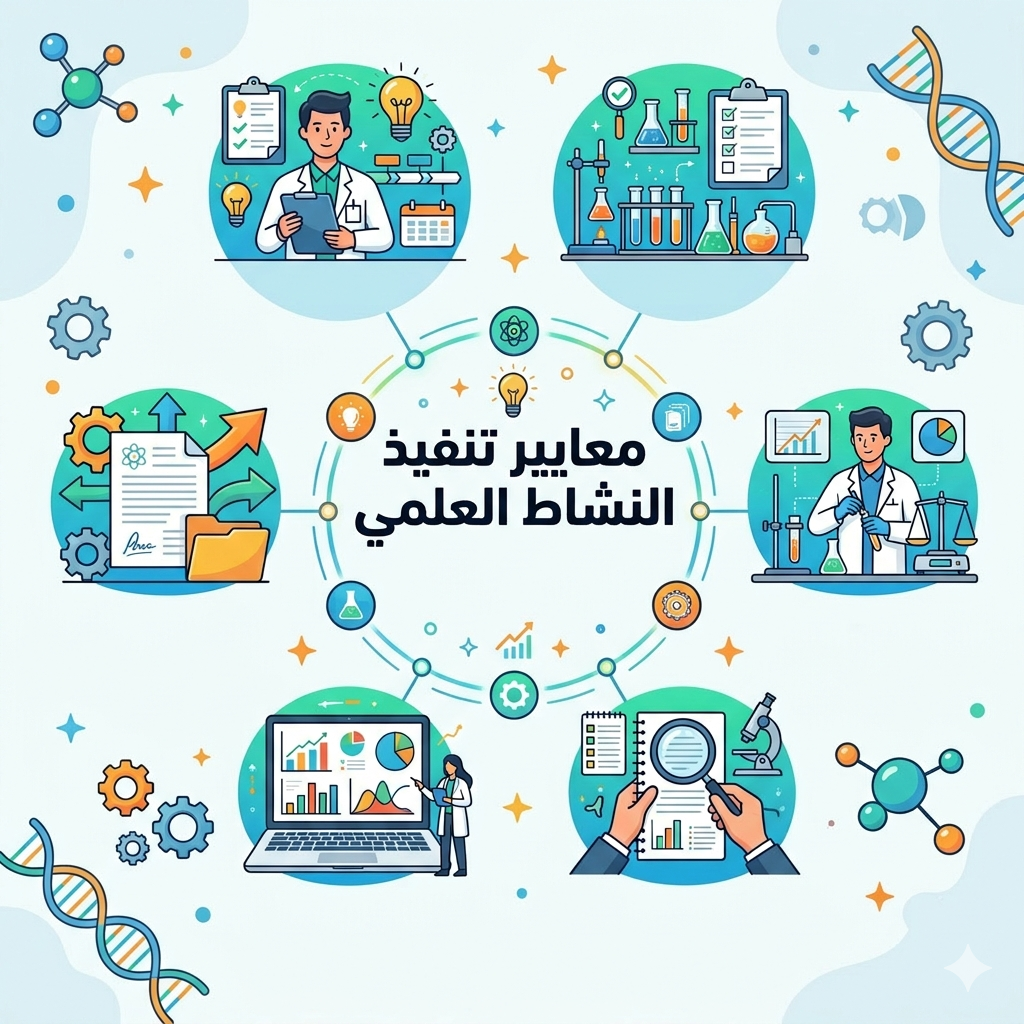 معايير تنفيذ النشاط العلمي