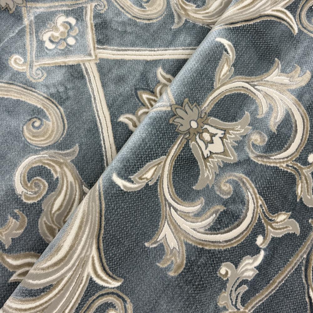 سجاد كلاسيك زعفران فاخر كحلي