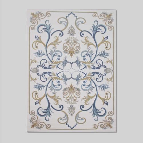 سجادة كاميلا ابيض