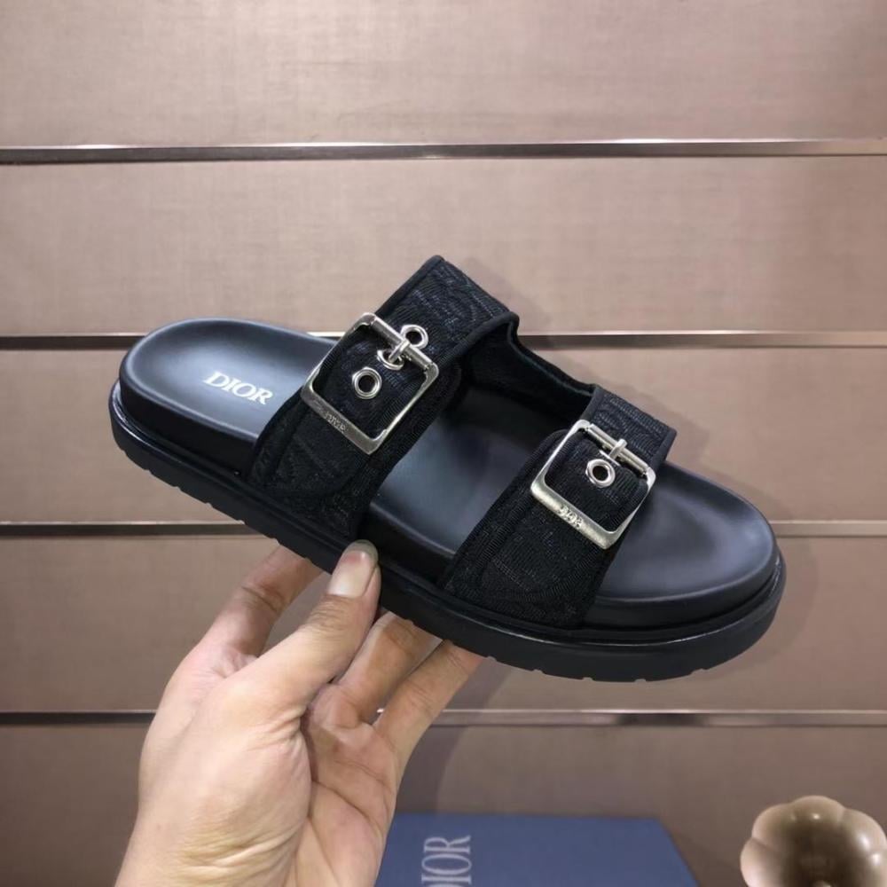 Sandals Men's Dior Sandals 2020 Dior Alpha Sandal Oblique