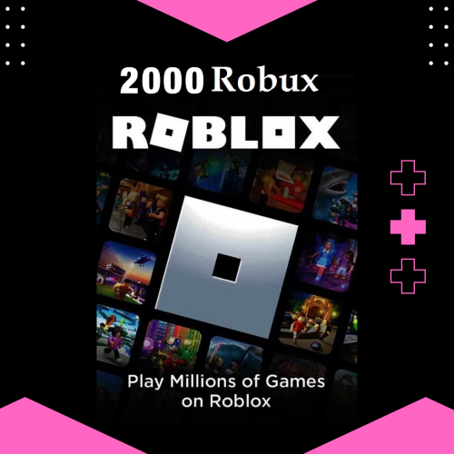 شراء روبوكس 2000 Robux | شحن فوري للعبة Roblox