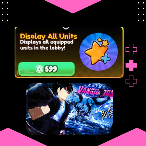 Disolay All Units | anime vanguard