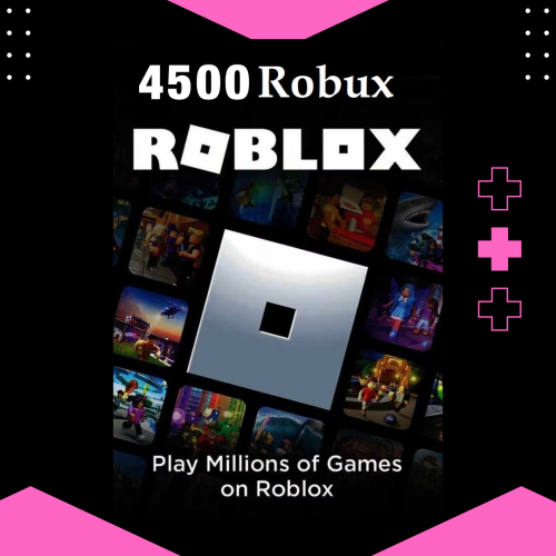 شراء روبوكس 4500 Robux | شحن فوري للعبة Roblox