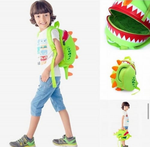 حقيبة طفل ديناصور مدرسية