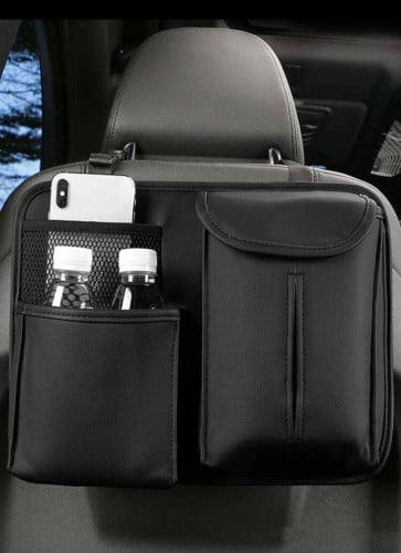 منظم للسيارة للمناديل والاغراض