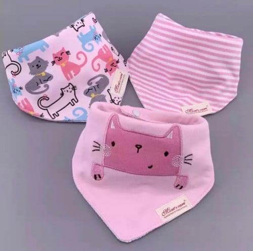 مريلة تغذية (3قطع)