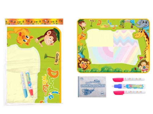 سجادة رسم مائيه (حيوانات الغابة)