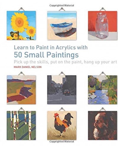 Learn to Paint 50 small acrylic