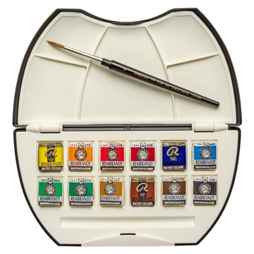 Rembrandt Professional Watercolor Set - 12 colors