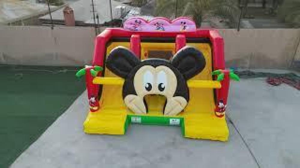 نطيطه مع زحليقه ميكي ماوس