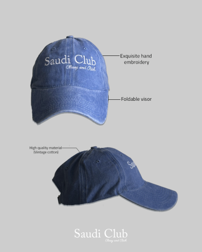 “ SAUDI CLUB - BLUE CAP “