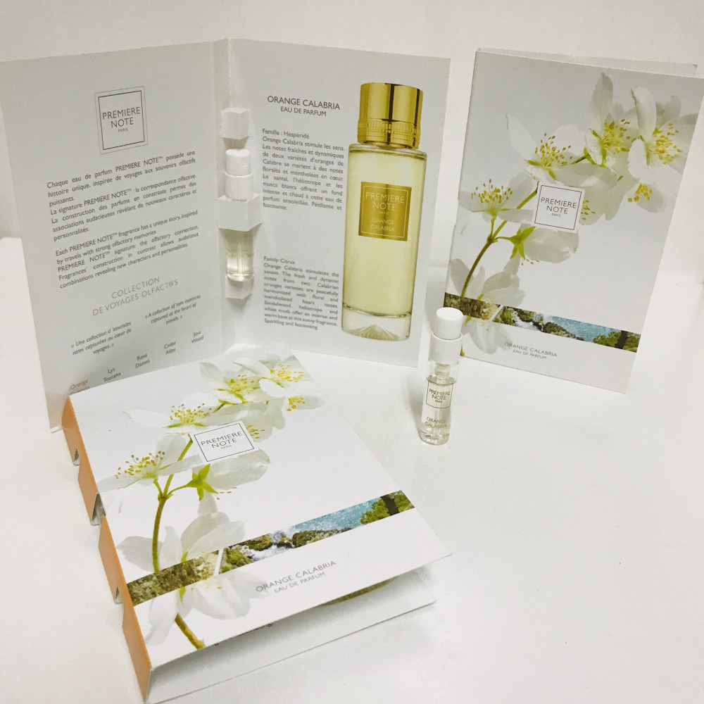 عينة عطر بريميير نوت كالابريا اورنج