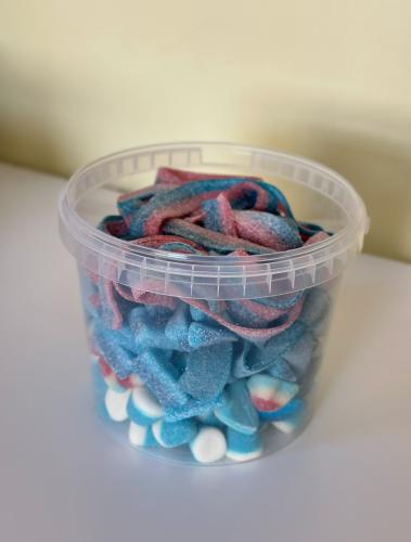 سطل الكيلو ونص الازرق