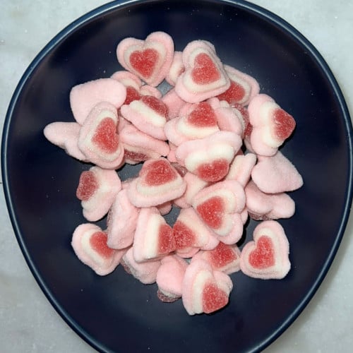 قلب الفراوله بالسكر 100 جرام