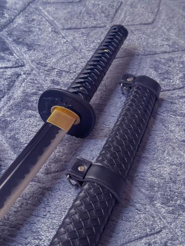 Battle Ready Katana - Black Wolf