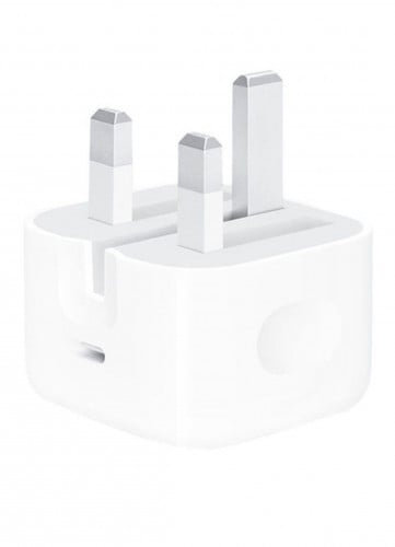 محول طاقة بقابس ثلاثي بمنفذ USB C بقدرة 20 وات أبي...