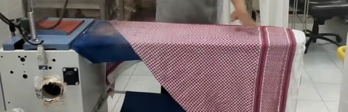 طريقة غسيل الشماغ