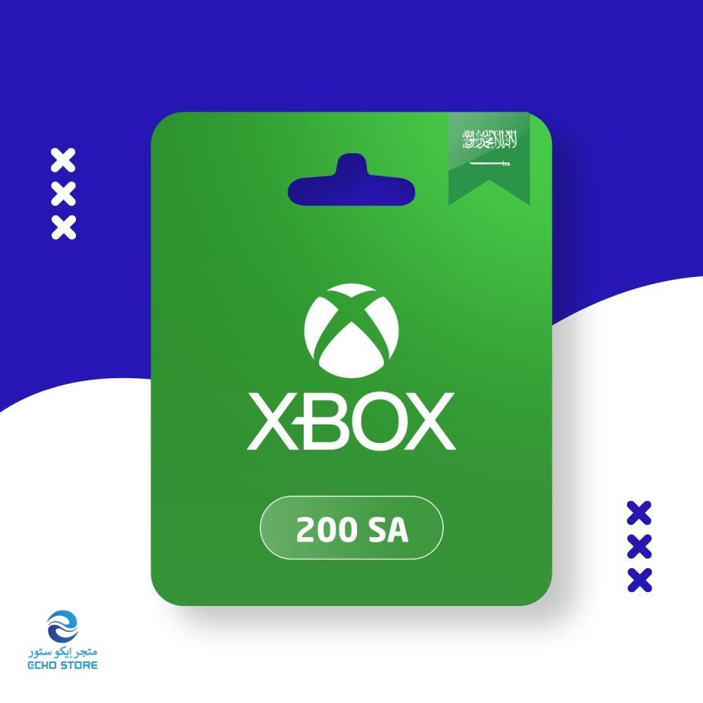 بطاقة اكس بوكس 200 ريال سعودي
