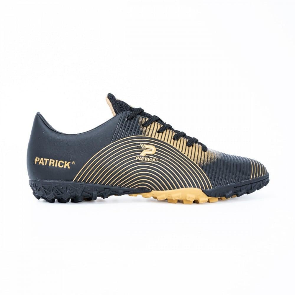 حذاء كرة قدم عشب صناعي رجالي من باتريك _ PFBM2305-BKGO