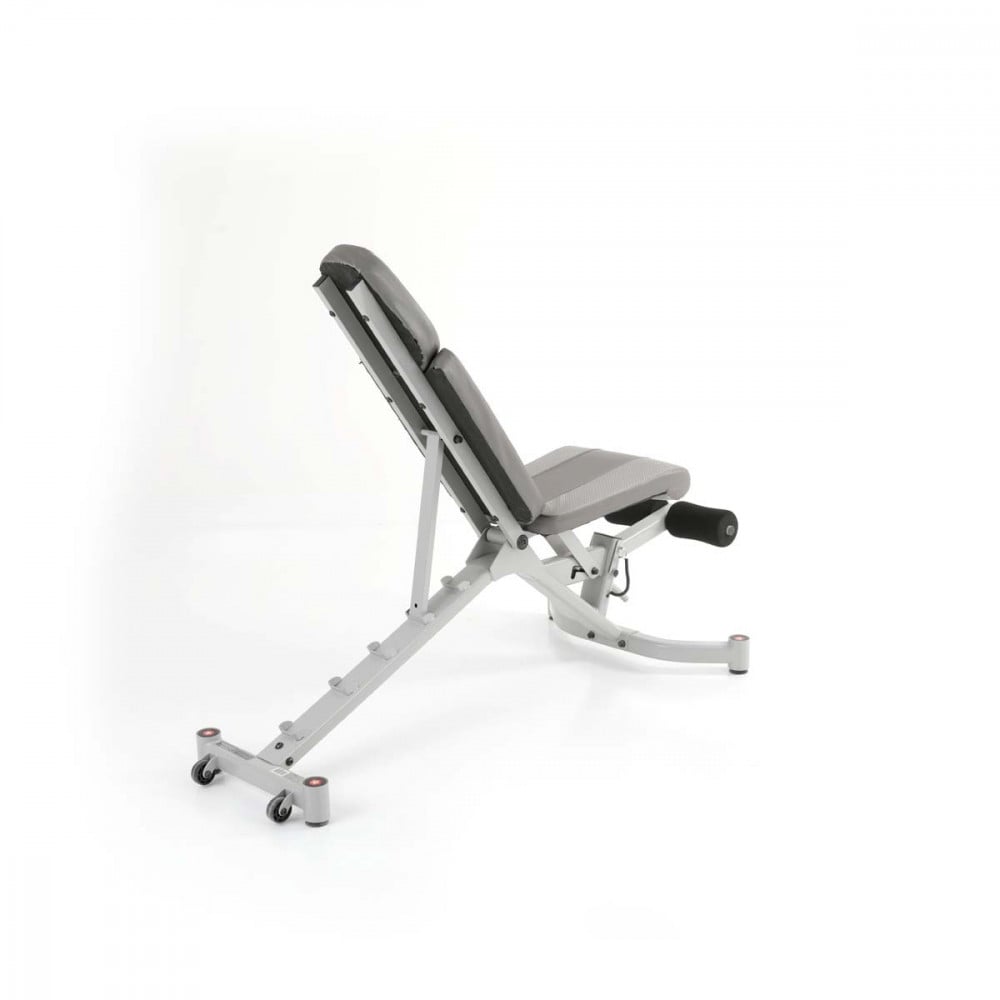 هلثكير كرسي تمارين البطن والظهر المائل 155x67x126 سم - رمادي - GB-509H