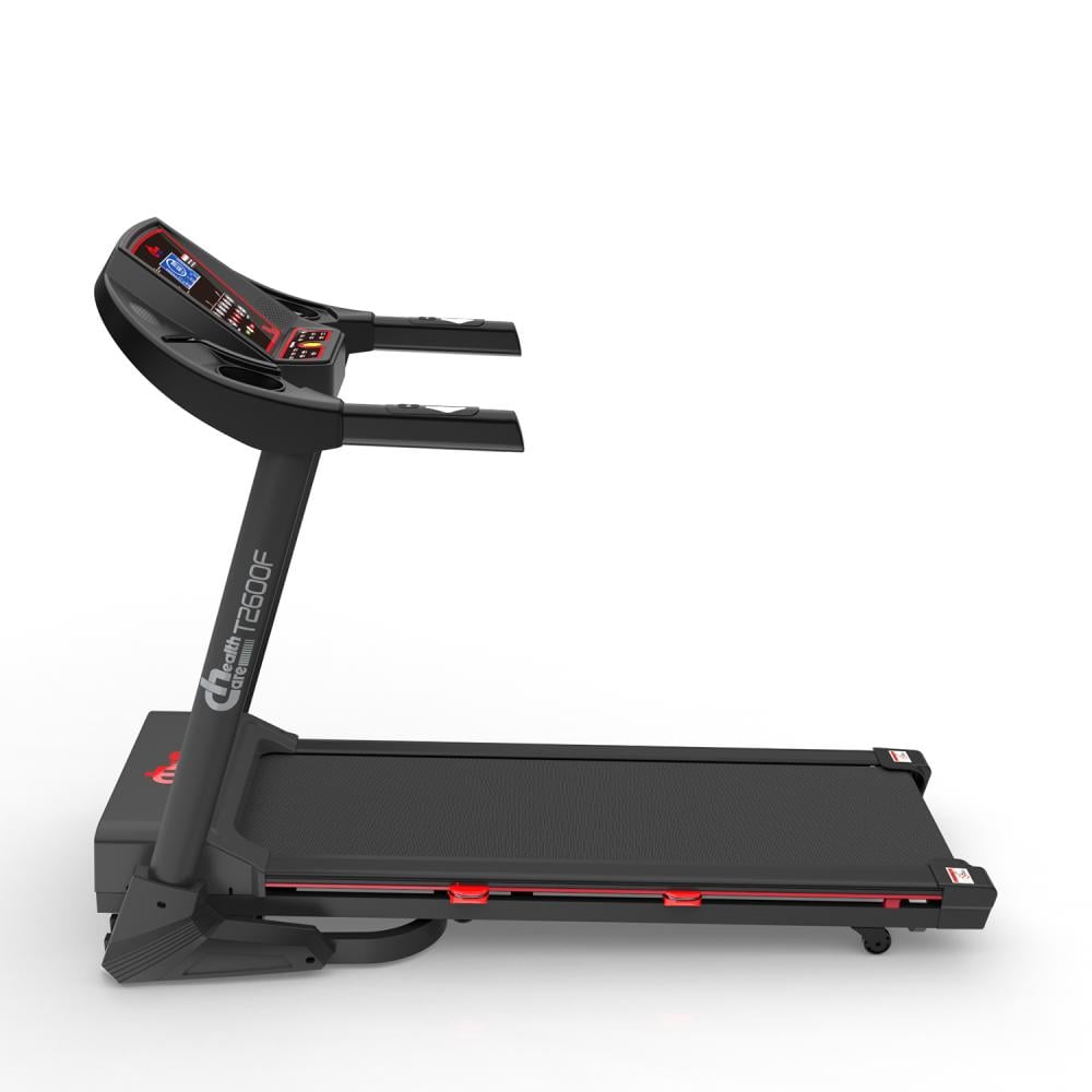 هلثكير جهاز سير كهربائي تريدميل قابل للطي 1.75 حصان يتحمل 110 كجم 12 برنامج - T2600F