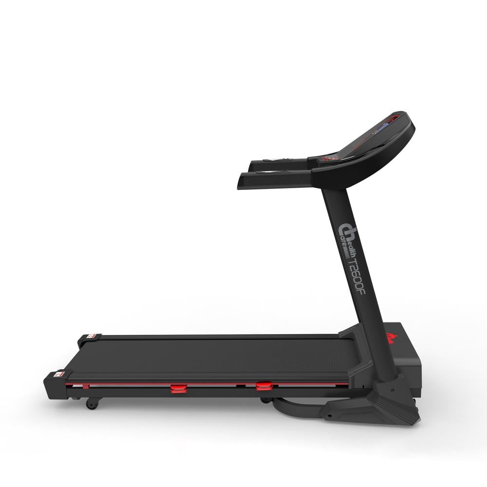 هلثكير جهاز سير كهربائي تريدميل قابل للطي 1.75 حصان يتحمل 110 كجم 12 برنامج - T2600F