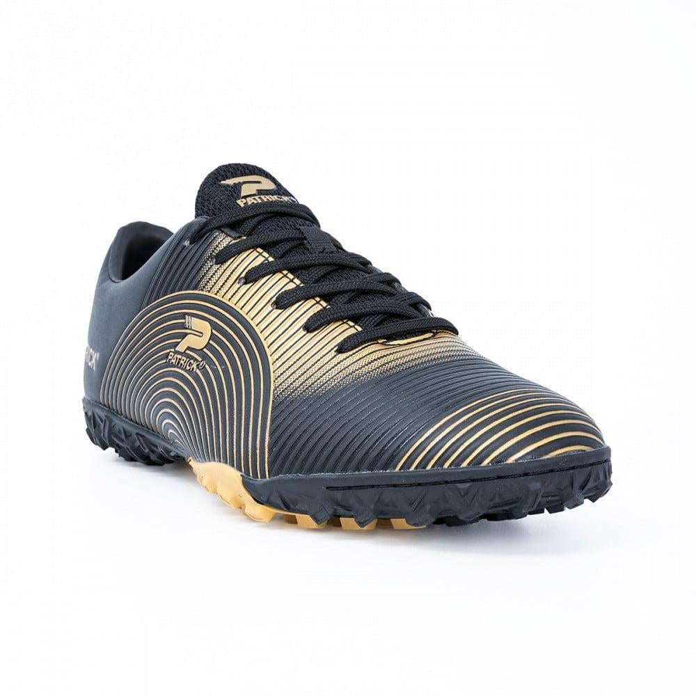 حذاء كرة قدم عشب صناعي رجالي من باتريك _ PFBM2305-BKGO