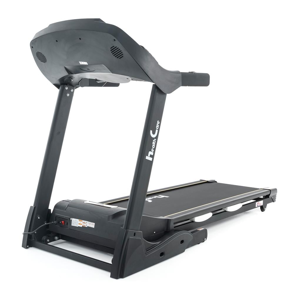 تصميم أمامي مائل لجهاز سير كهربائي قابل للطي 4 حصان من هلثكير