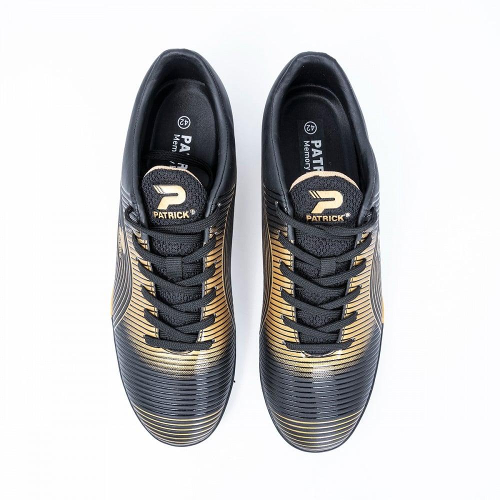 حذاء كرة قدم عشب صناعي رجالي من باتريك _ PFBM2305-BKGO