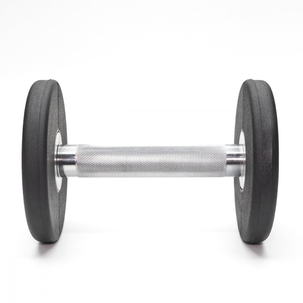 ارمان دنبل تدريب لتمارين رفع الاثقال 2.5 كيلو بمقبض معدني مريح - أسود - P1559-2.5KG