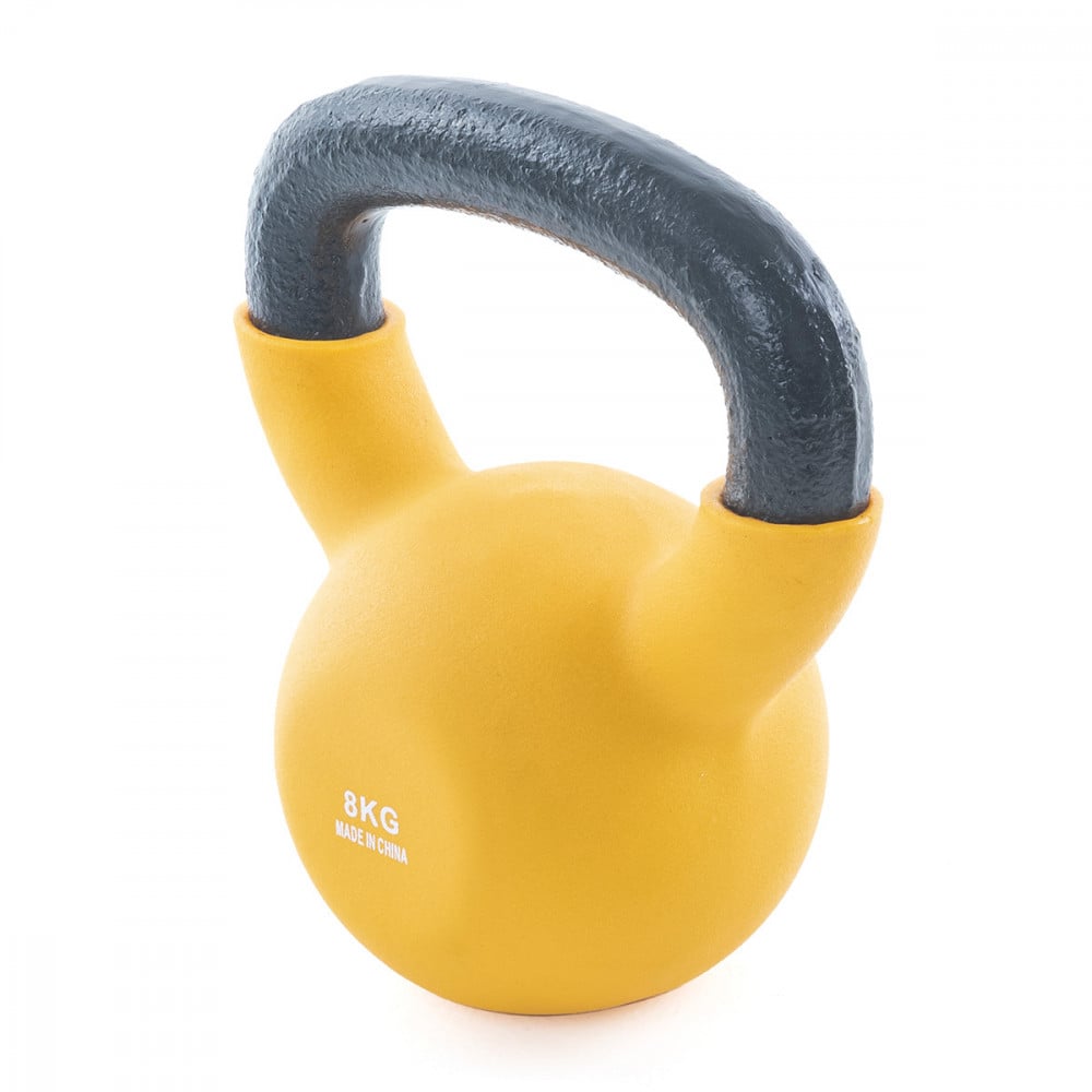 أرمان كيتل بيل 8 كيلو نيوبرين أصفر بمقبض أسود - IR92007-8