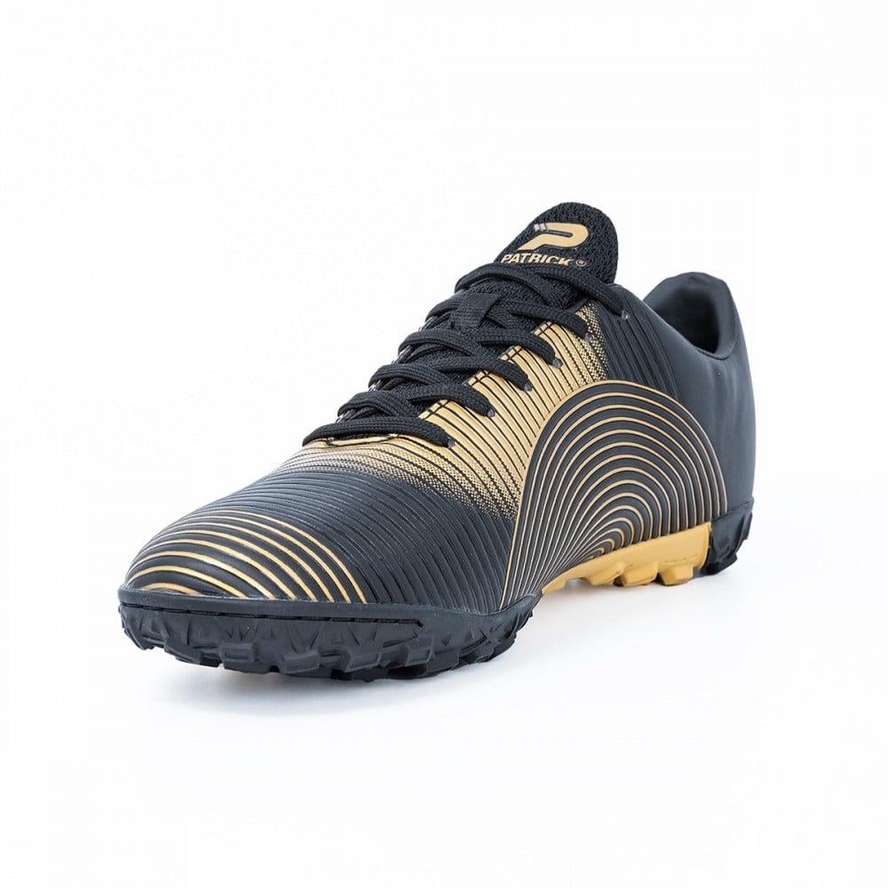 حذاء كرة قدم عشب صناعي رجالي من باتريك _ PFBM2305-BKGO