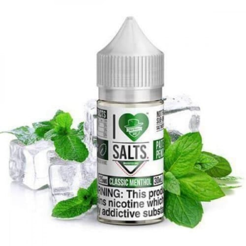 نكهة النعناع الكلاسيكي I Love Salts Classic Menthol