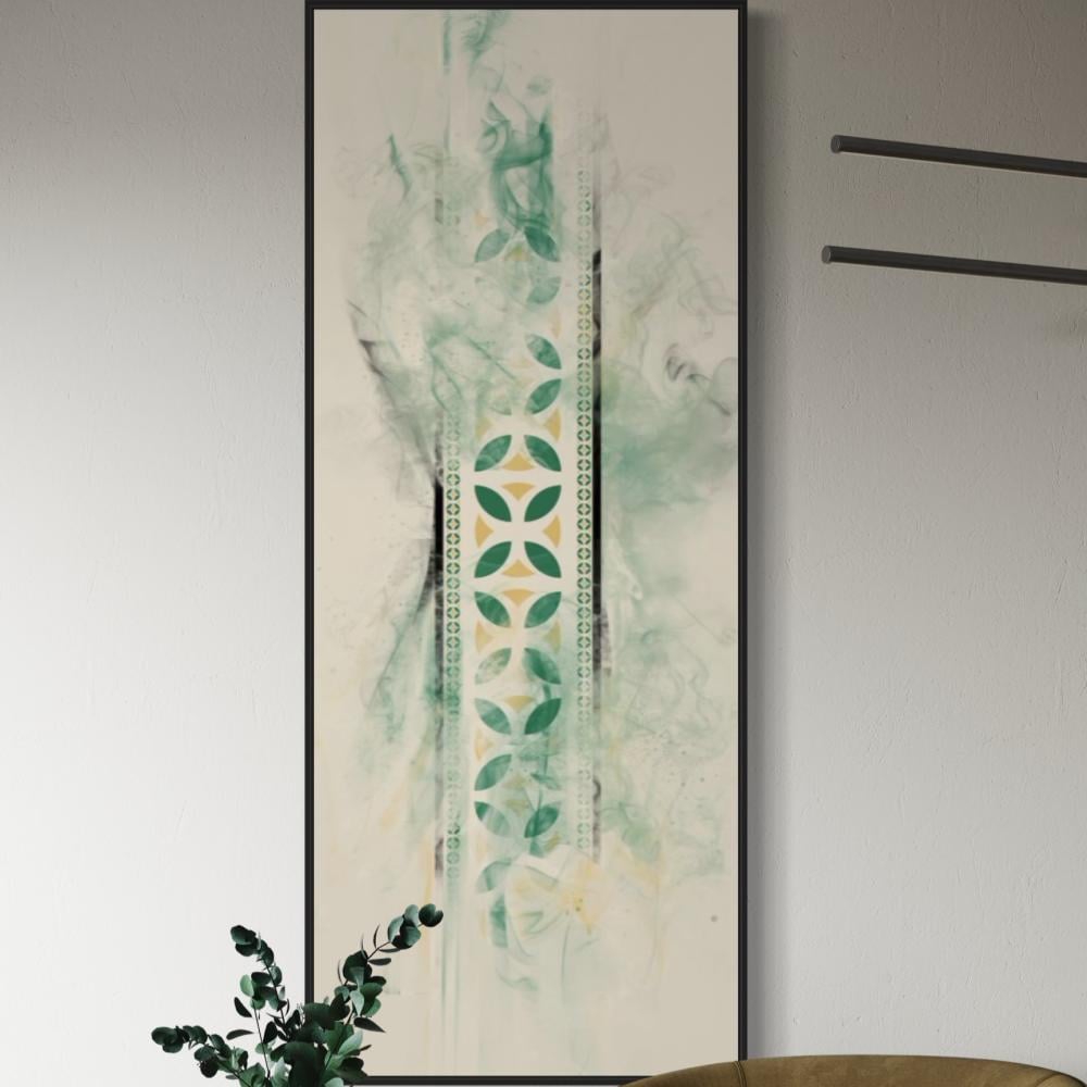 معلقة مخملية | الزخارف الجصية بالاحساء | 70*160 سم