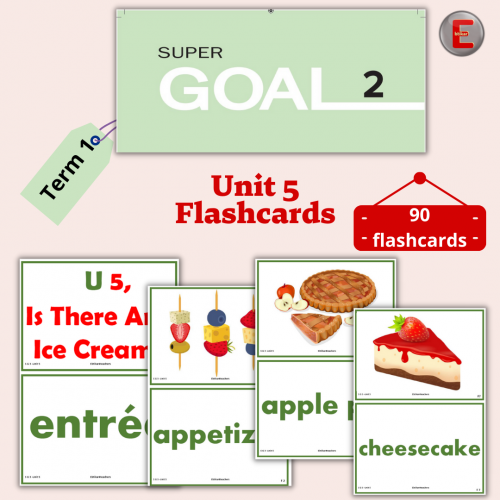 فلاشات سوبر قول 2 (Super Goal 2-Term1-Unit 5)