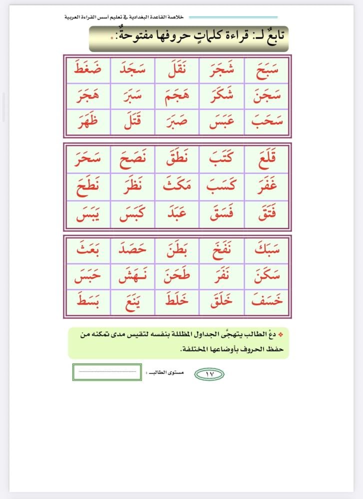 خلاصة القاعدة البغدادية - PDF