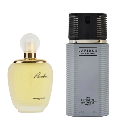 طقم عطر لابيدوس الرجالي مع عطر رومبا النسائي